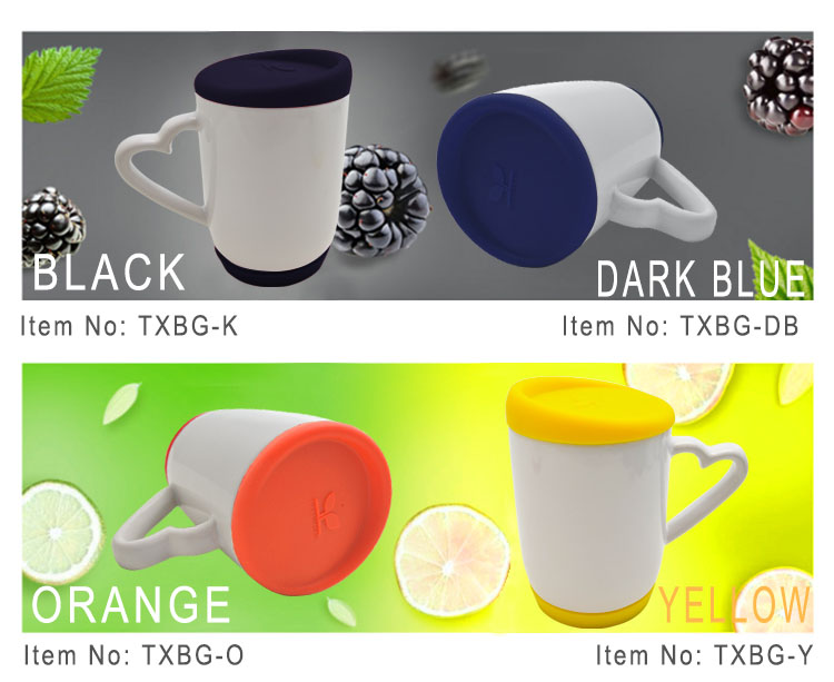 Hot Sale 12oz Panas Transfer Susu Mug Valentines Hadiah Jantung Nanganan Karét Base Bawah Silicon Tutup Keramik Sublimation Kopi Mug (2)